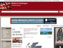 Tablet Screenshot of medicalcatalogue.org